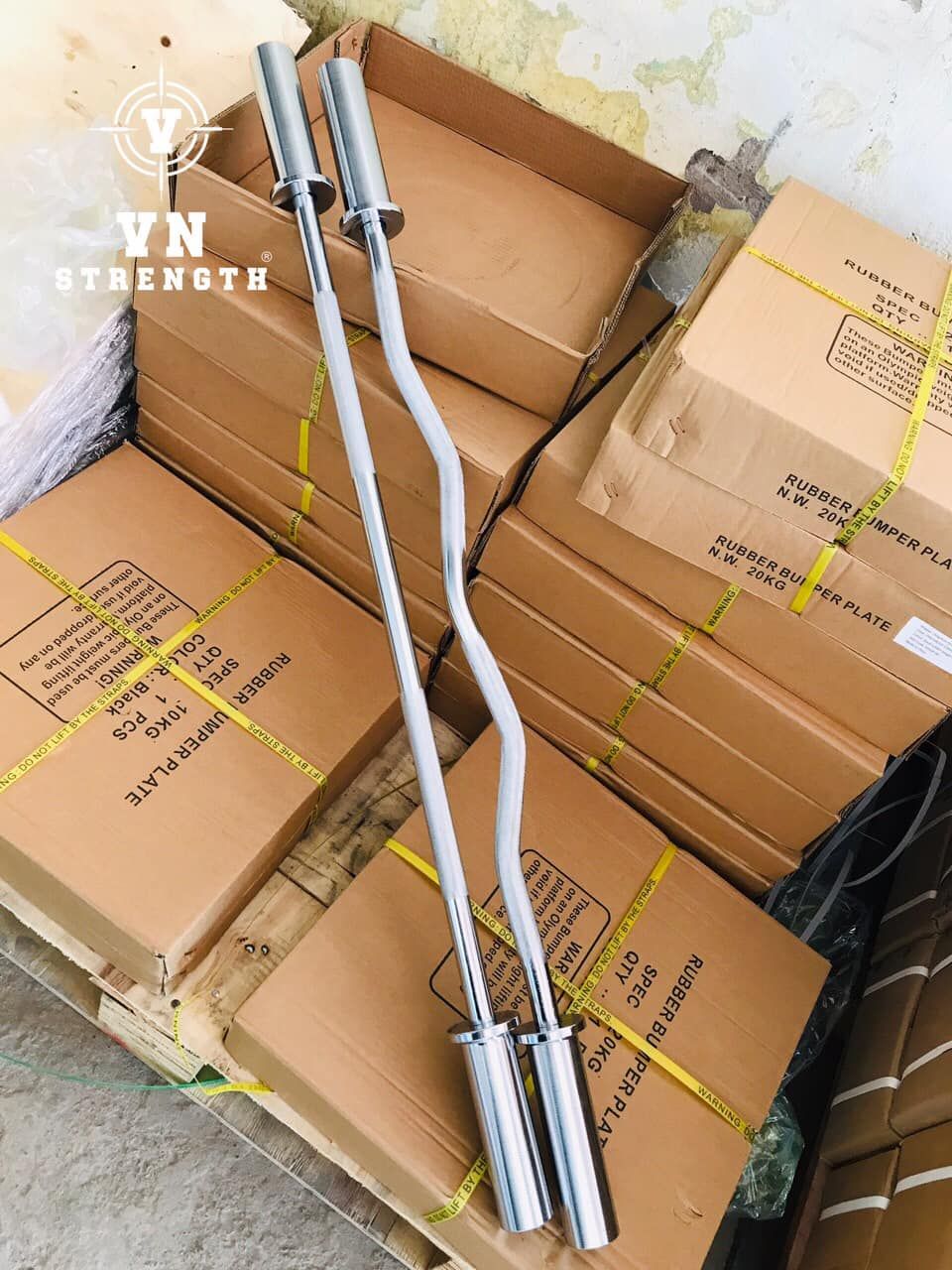 Đòn Tạ Tập Tay︱Curl Bar 1.2M︱DON 006