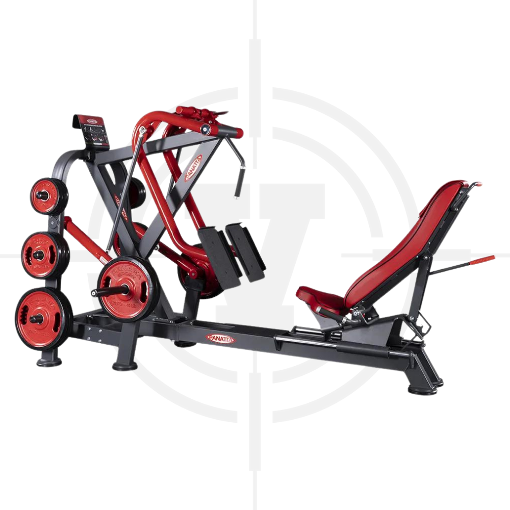 MÁY TẬP CHÂN︱SUPER HORIZONTAL LEG PRESS DUAL SYSTEM︱PAN 101