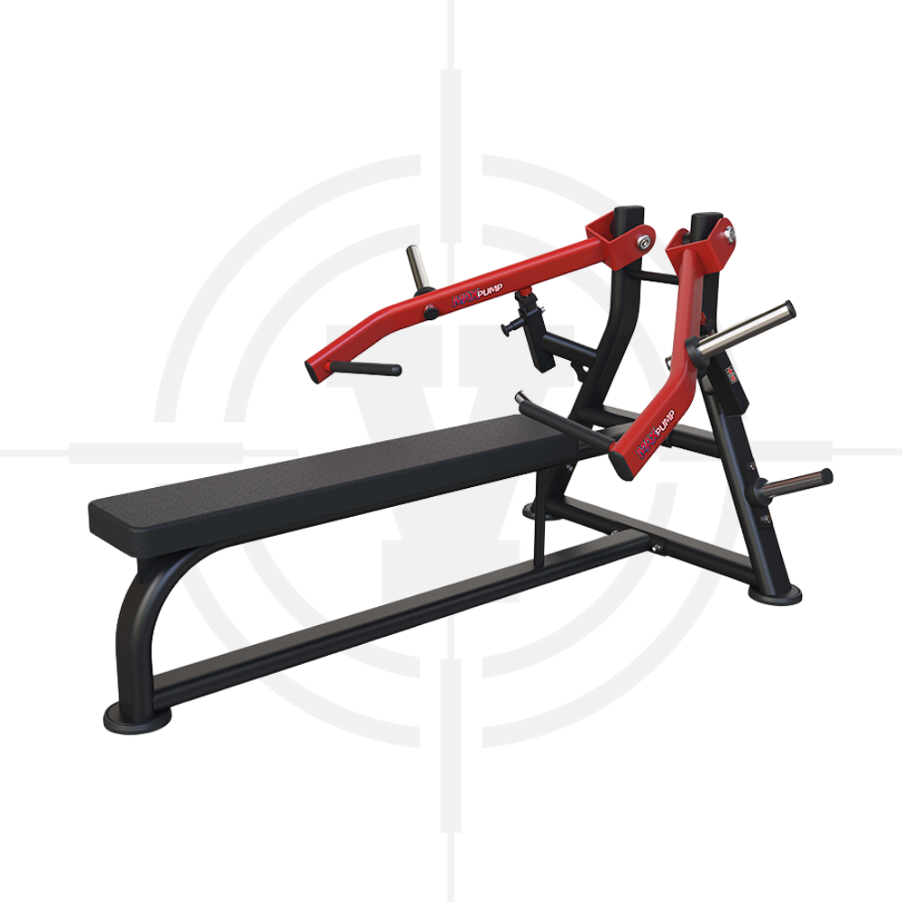 GHẾ NGỰC NGANG︱PLATE FLAT BENCH︱MAX 118