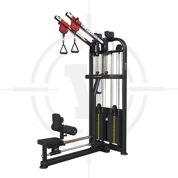 MÁY TẬP LƯNG TRÊN ∣ SEATED SUPER DUAL PULLDOWN ∣ MAX 012