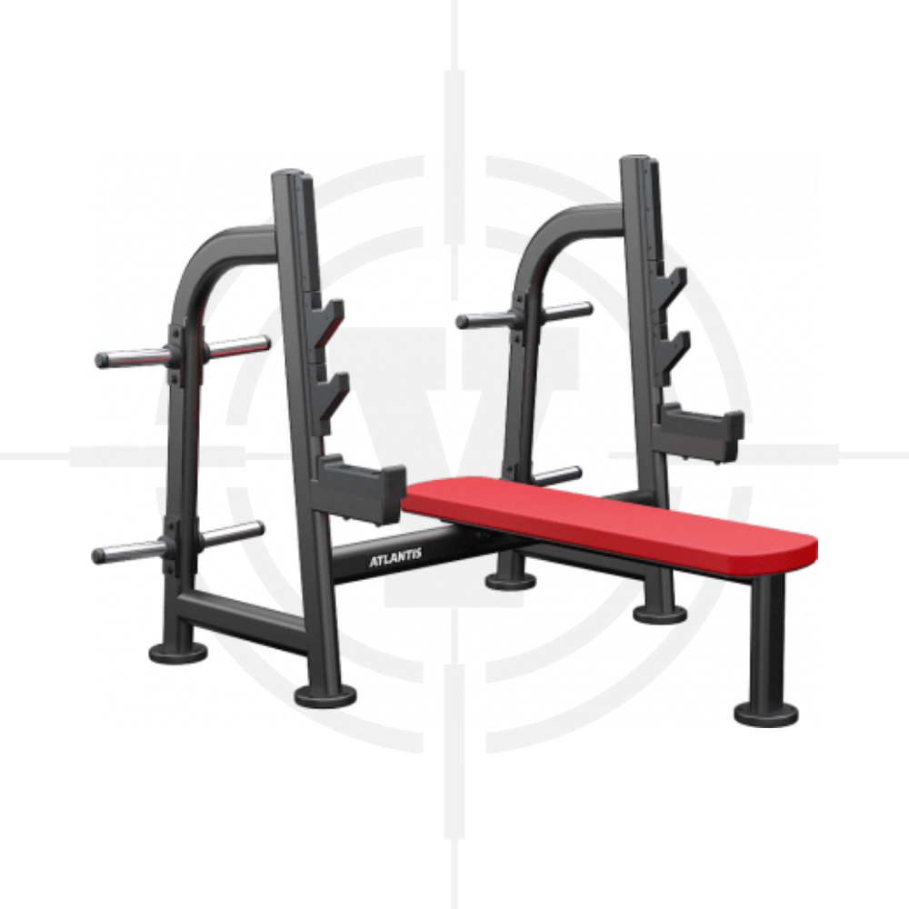 Ghế Đẩy Ngực Ngang︱Olympic Flat Bench Press︱Atl 259