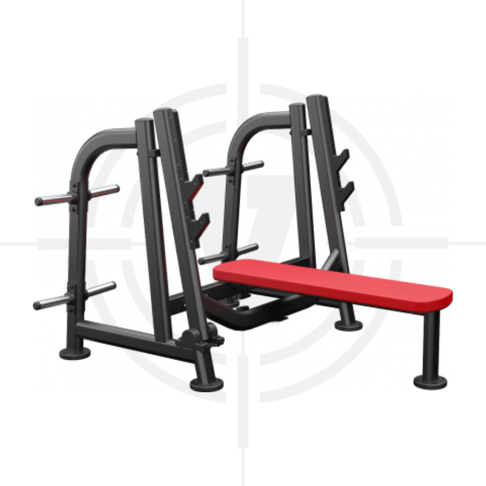 Ghế Đẩy Ngực Ngang︱Olympic Flat Bench Press (With Pivot)︱Atl 262