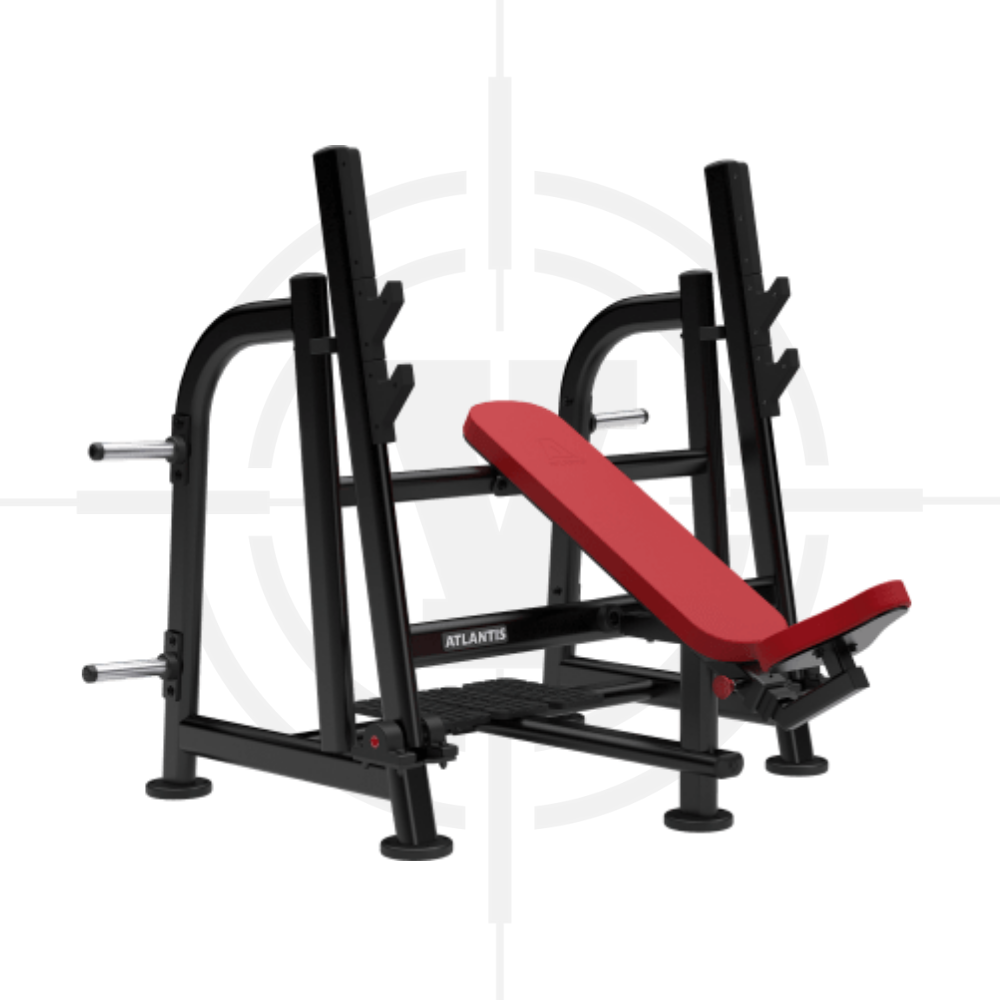 Ghế Đẩy Ngực Trên︱Olympic Incline Bench Press (With Pivot)︱Atl 263