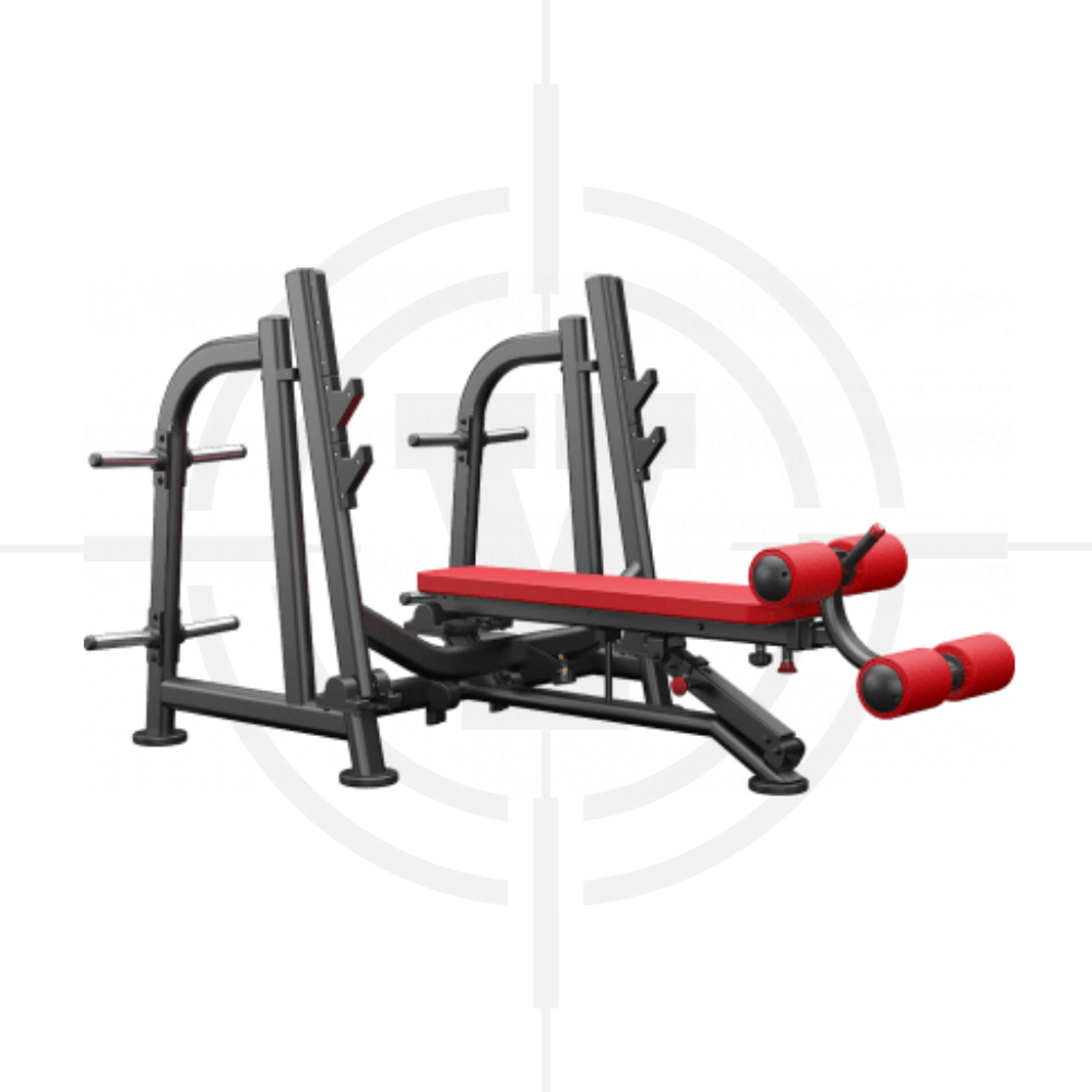 Ghế Đẩy Ngực Dưới︱Olympic Flat / Decline Bench Press (With Pivot)︱Atl 264