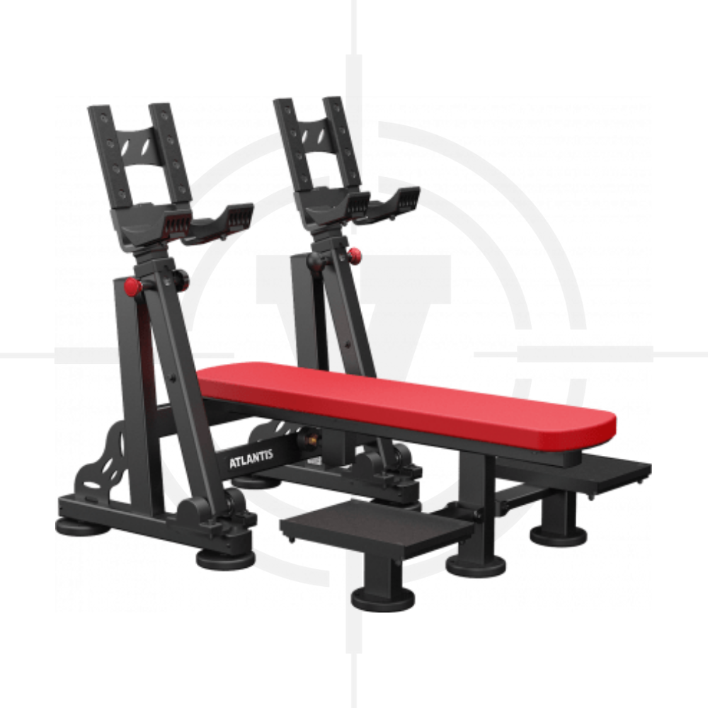 Ghế Đẩy Tạ Tay︱Flat Dumbbell Bench With Pivots︱Atl 266
