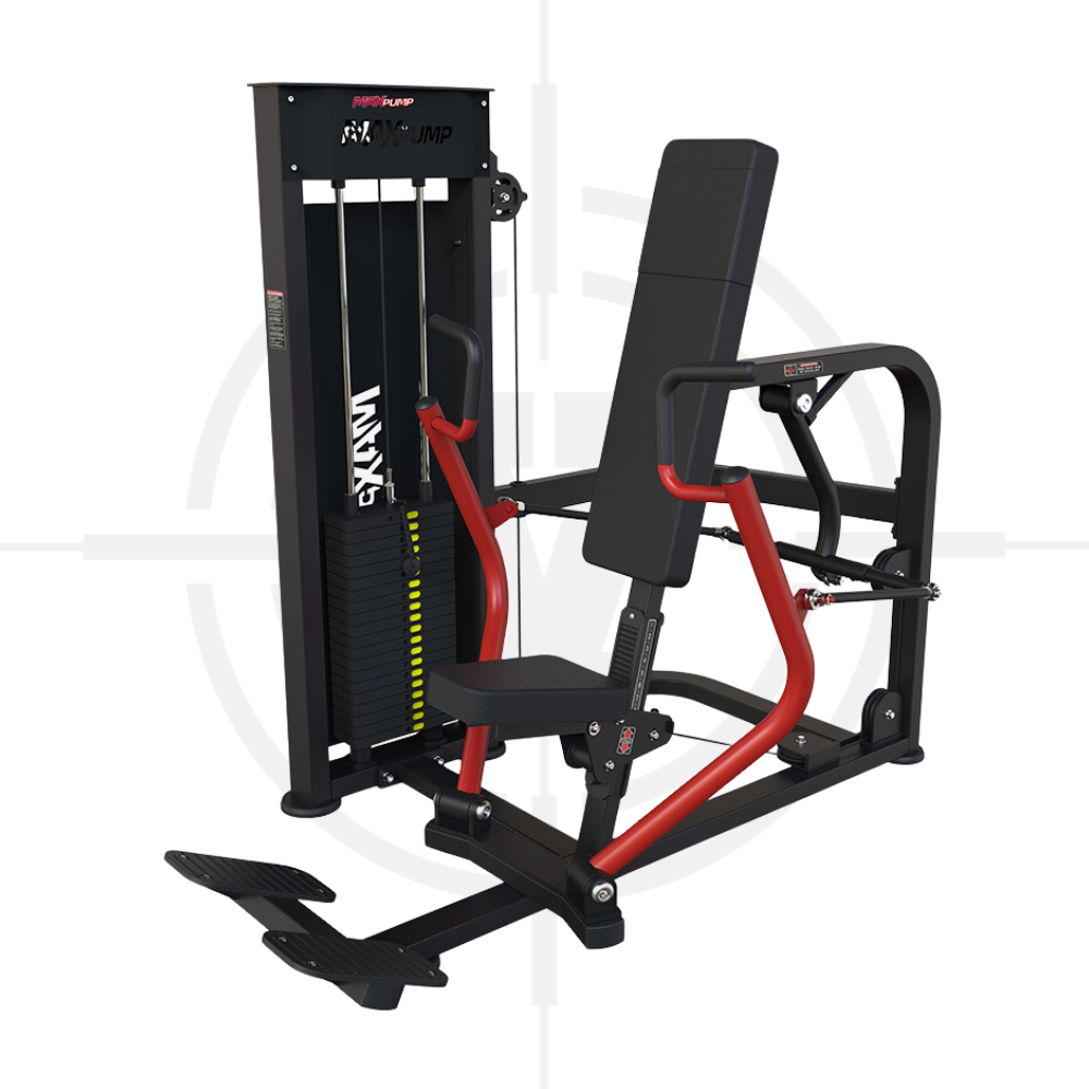 MÁY TẬP NGỰC NGANG︱SEATED CHEST PRESS︱MAX 017