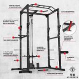 Home Gym Rack INOX