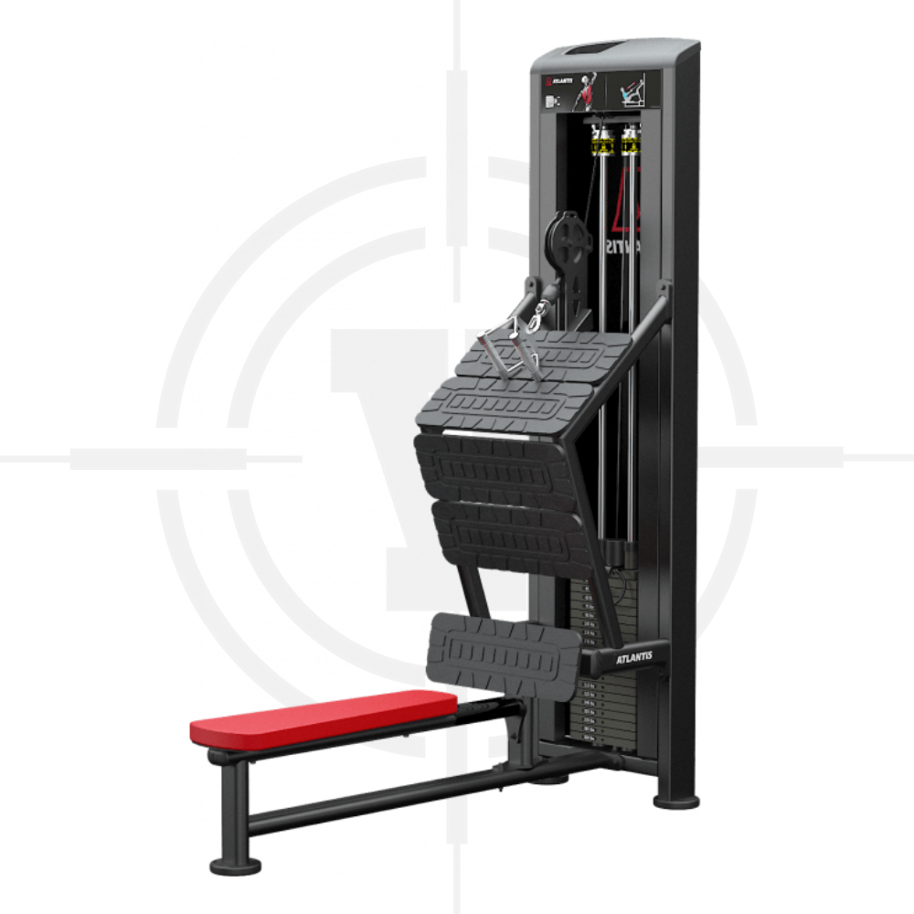 Máy Kéo Lưng Dưới︱Incline Row︱Atl 122