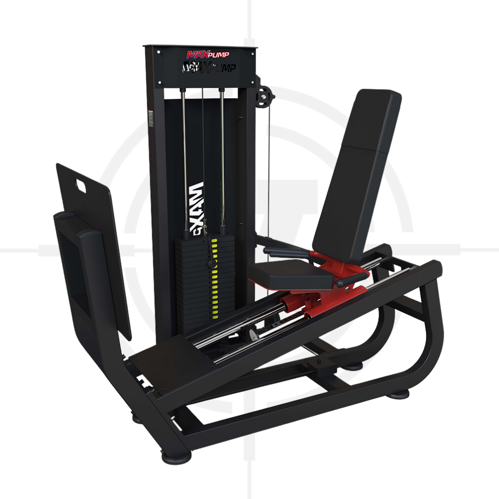 MÁY TẬP CHÂN︱SEATED LEG PRESS︱MAX 024