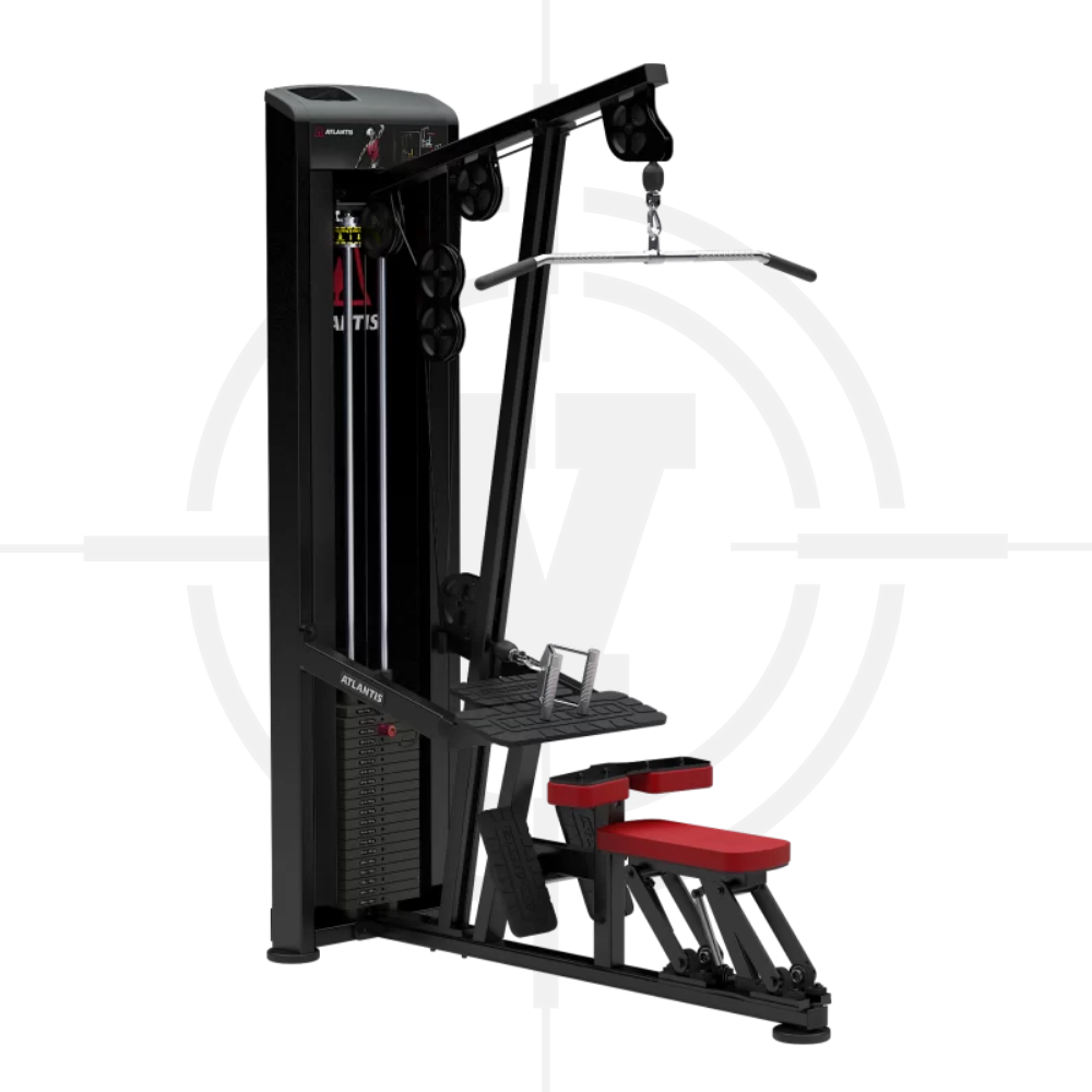 Máy Kéo Lưng Trên, Lưng Ngang︱Lat Pulldown/ Low Row Combo (Heavy Stack)︱Atl 125
