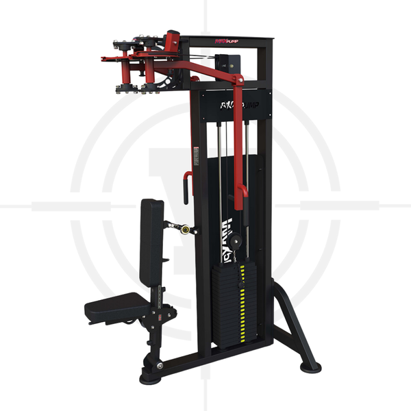 MÁY TẬP NGỰC ÉP, VAI BAY︱PEC DECK FLY WITH REVERSE︱MAX 029