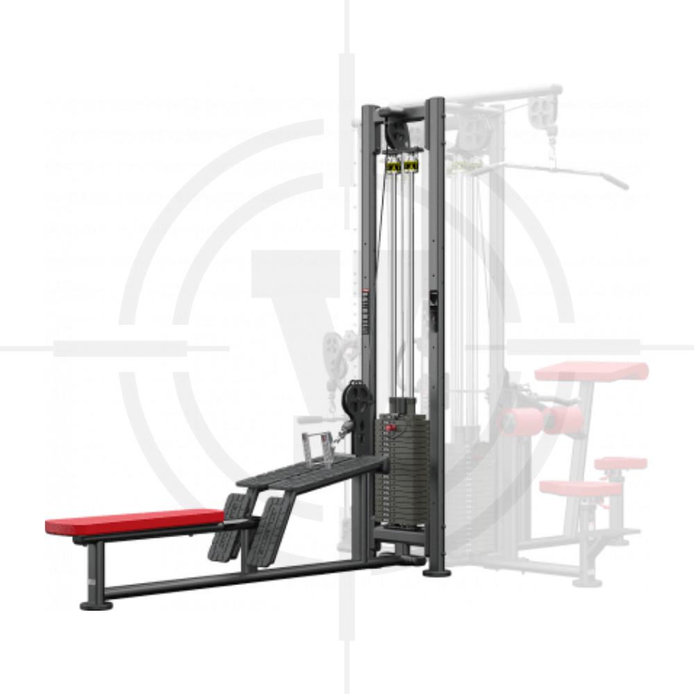 Máy Kéo Lưng Ngang︱Low Row︱Atl 136