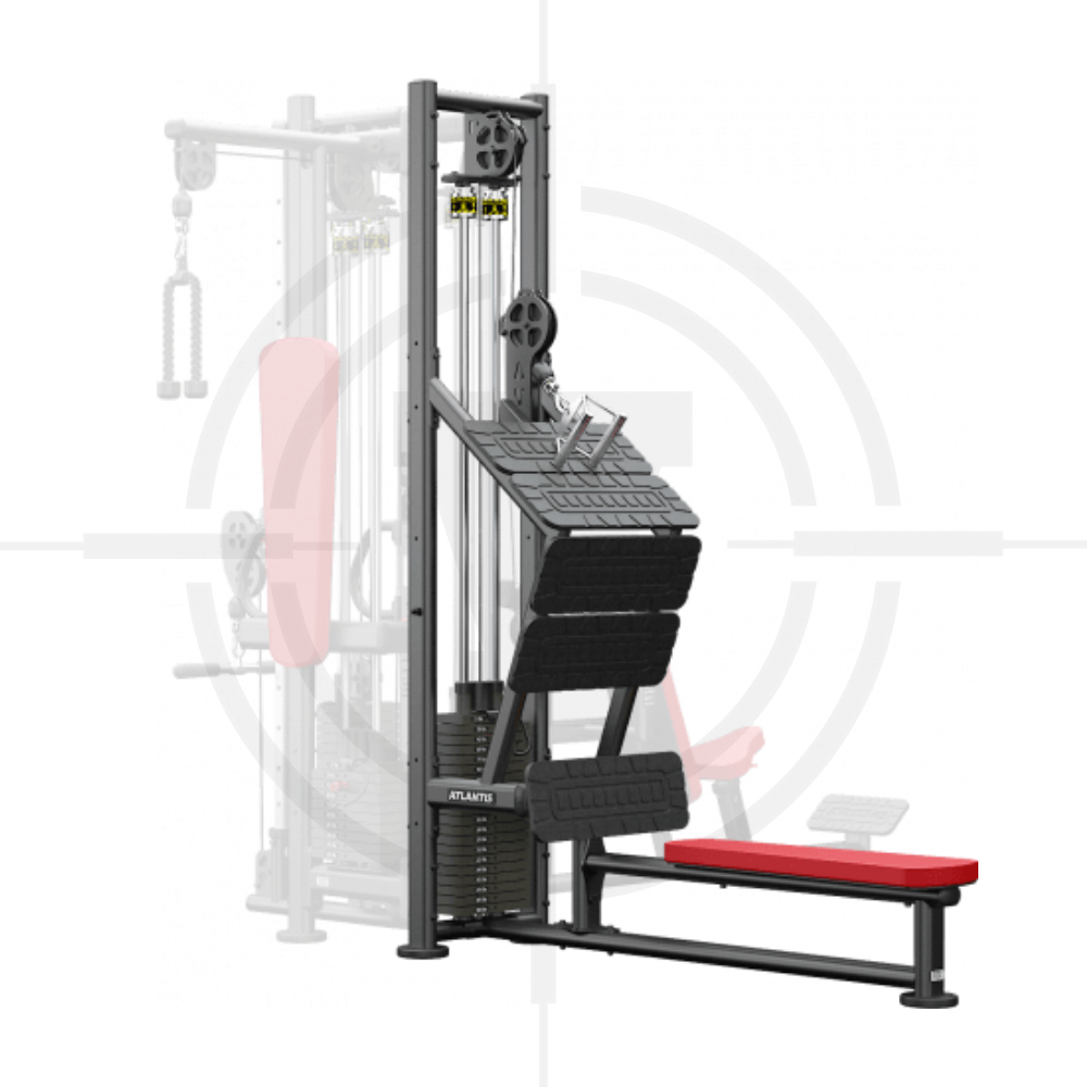 Máy Kéo Lưng Dưới︱Incline Row︱Atl 137