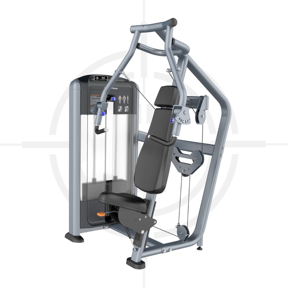 MÁY TẬP NGỰC TRÊN︱ISO-LATERAL CHEST PRESS︱PRE 003