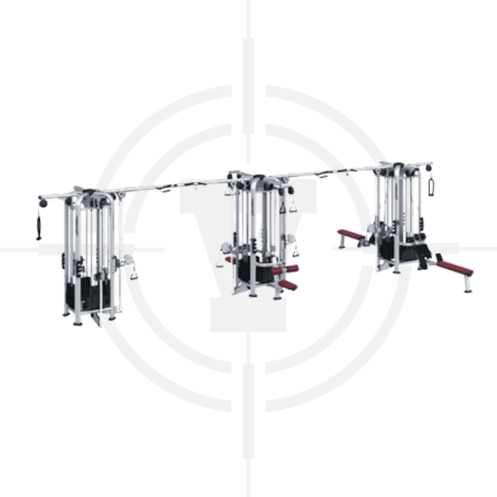 MÁY TẬP ĐA NĂNG 12 KHỐI ∣ 12 STACK TOWER MULTI-JUNGLE ∣ LIF 044