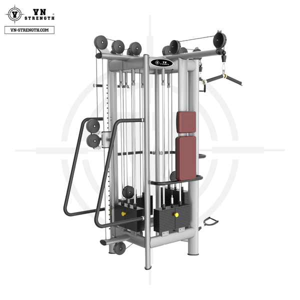 MÁY TẬP ĐA NĂNG 4 KHỐI︱CABLE JUNGLE (4 STATIONS )︱TEC 039