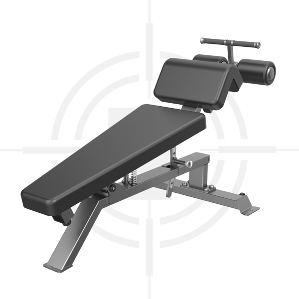 Ghế Gập Bụng ∣ Adjustable Decline Bench ∣ Ica 226
