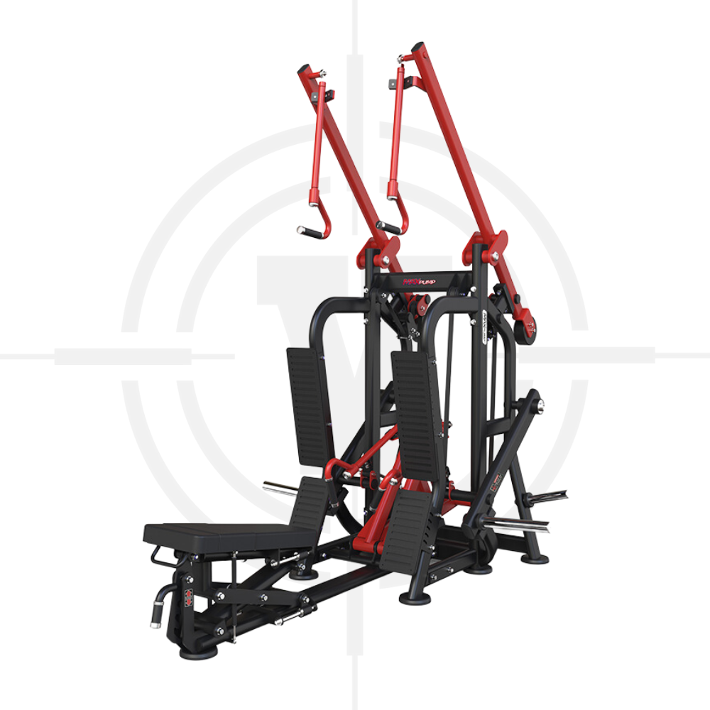 MÁY TẬP LƯNG TRÊN ∣ LAT PULDOWN & LONG ROW SUPERSET ∣ MAX 072