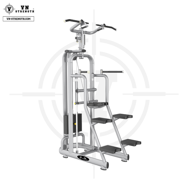 MÁY TẬP LƯNG, TAY SAU ∣ ASSIST CHIN UP, DIP ∣ TEC 012