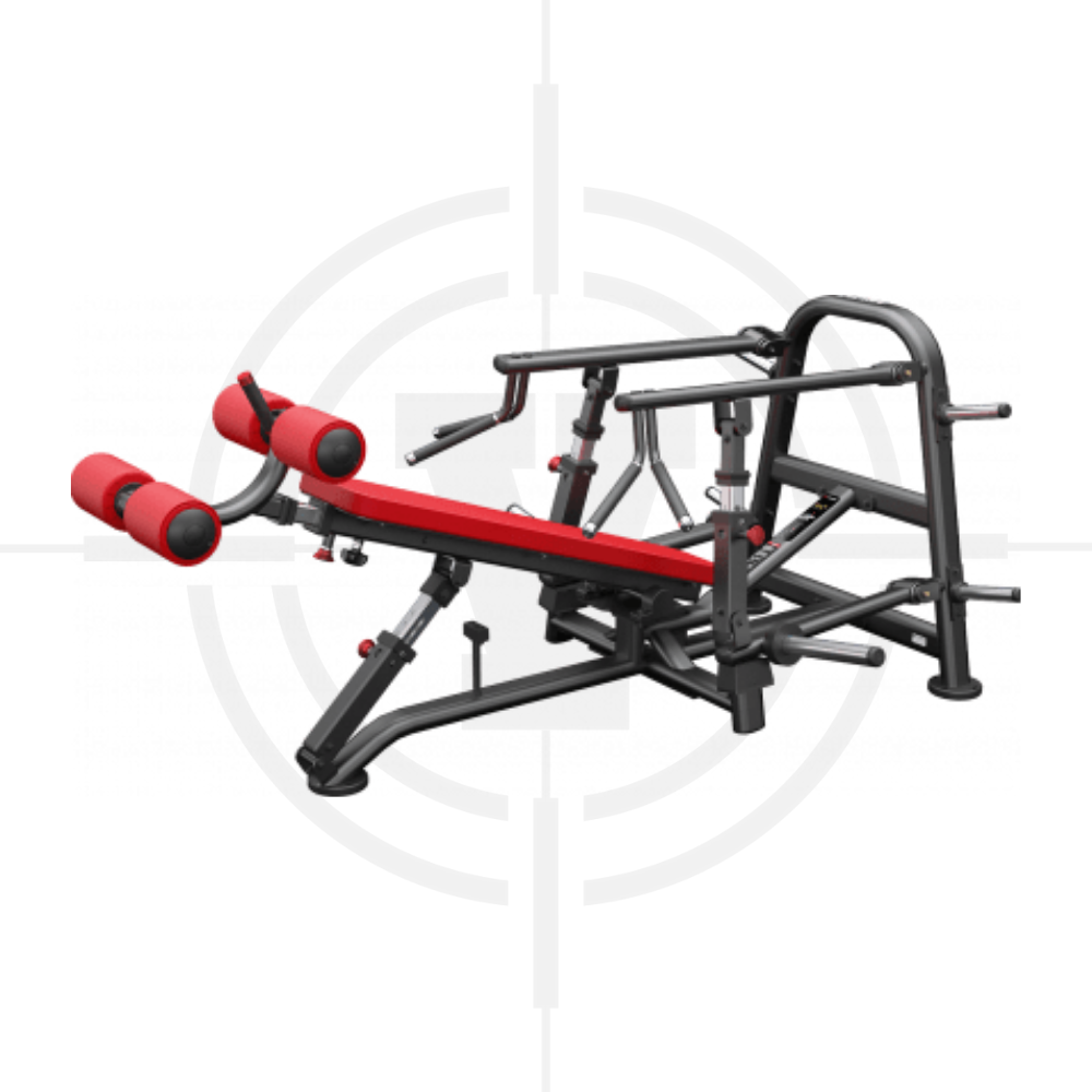 Máy Đẩy Ngực Dưới︱Decline / Flat Converging Bench Press︱Atl 213
