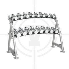 GIÁ TẠ TAY 2 TẦNG ∣ 2-TIER HORIZONTAL BEAUTY BELL RACK ∣ HOI 096
