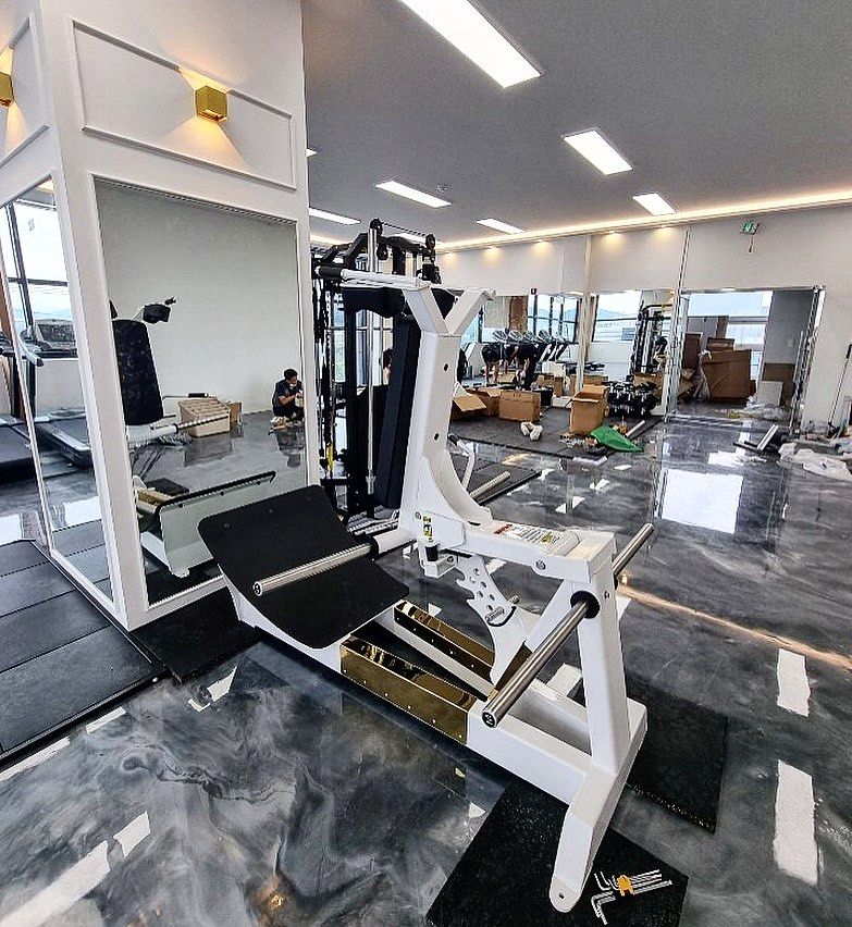 MÁY ĐẠP CHÂN︱PLATE LOADED SQUAT︱VNS001