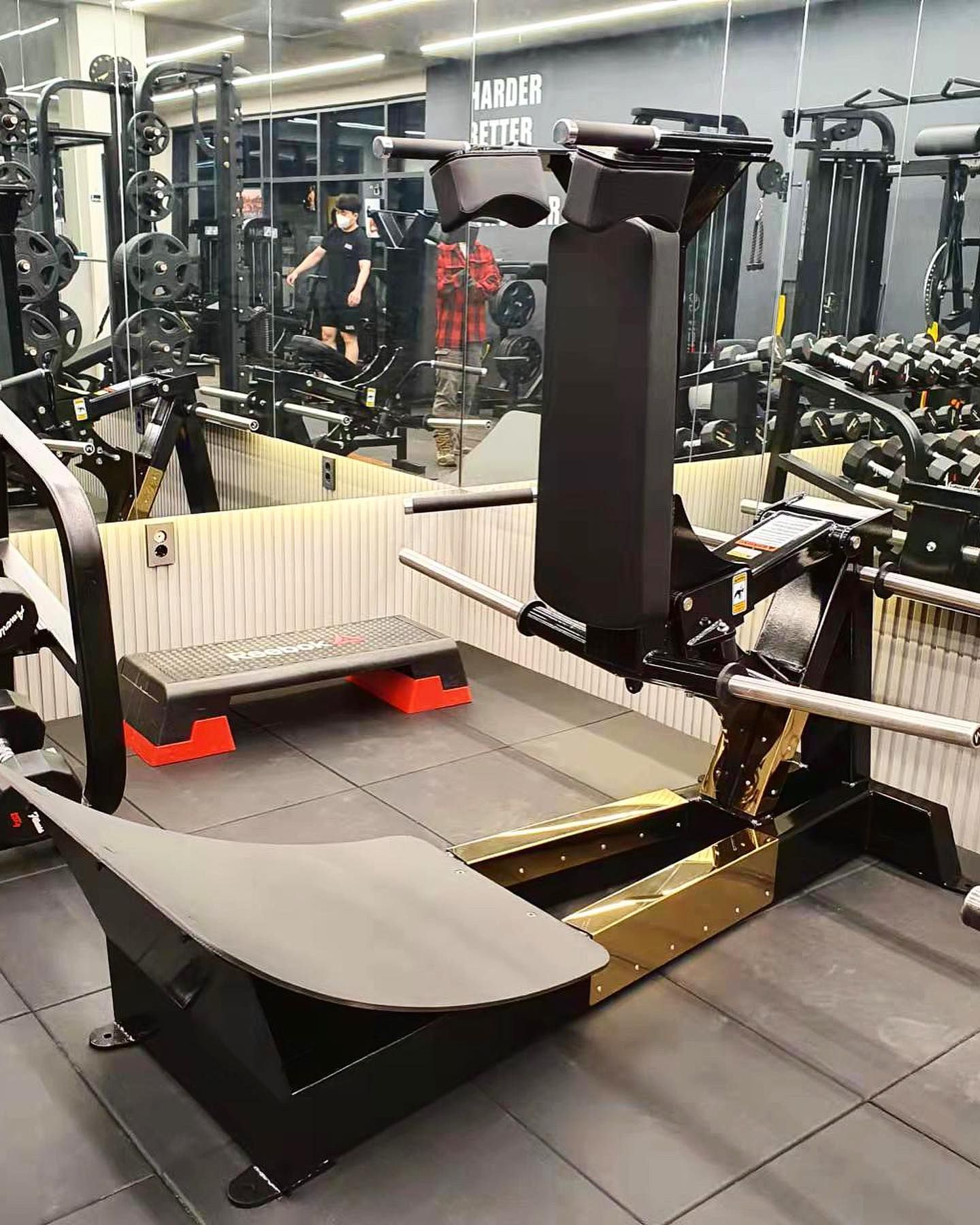 MÁY ĐẠP CHÂN︱PLATE LOADED SQUAT︱VNS001