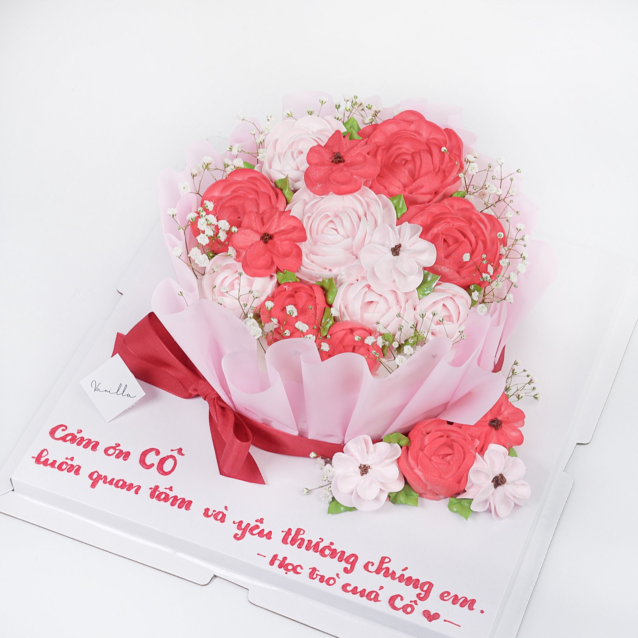  Bánh bó hoa kem - Bánh kem sinh nhật Đà Nẵng 