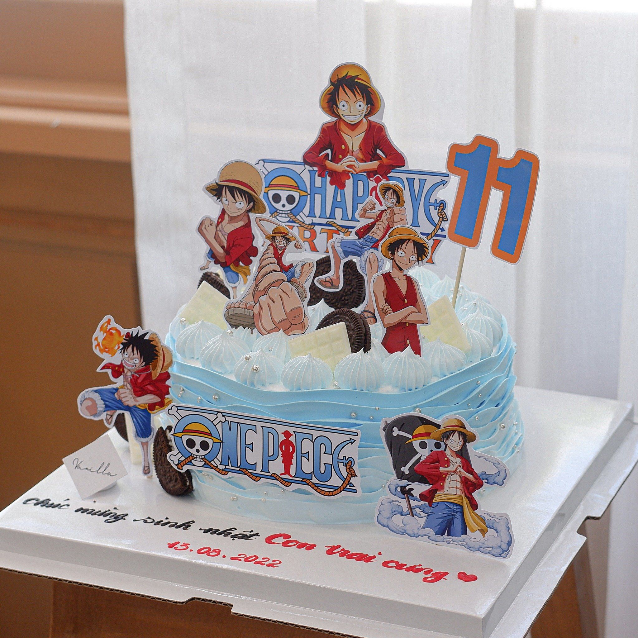 Bánh sinh nhật Luffy  Bánh kem Tony