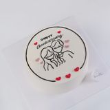  Bánh vẽ couple - Bánh kem sinh nhật Đà Nẵng 