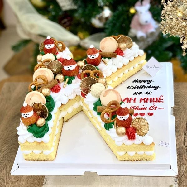  Bánh chữ K - Bánh kem sinh nhật Đà Nẵng 