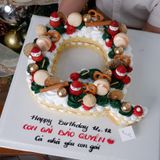  Bánh chữ Q - Bánh kem sinh nhật Đà Nẵng 