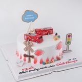  Bánh xe cứu hỏa - Bánh kem sinh nhật Đà Nẵng 