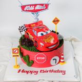  Bánh xe mcqueen - Bánh kem sinh nhật Đà Nẵng 