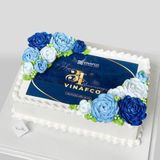  Bánh công ty hình chữ nhật - bánh kem công ty Đà Nẵng 