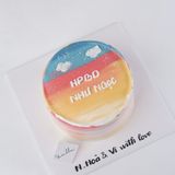  Bánh vẽ ghi chữ đơn giản - Bánh kem sinh nhật Đà Nẵng 