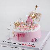  Bánh gắn tượng bé gái - Bánh kem sinh nhật Đà Nẵng 