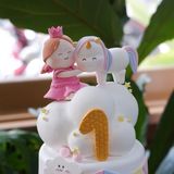  Bánh nặn tạo hình chủ đề bé gái - Bánh kem sinh nhật Đà Nẵng 