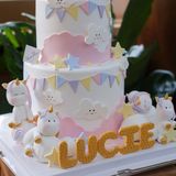  Bánh nặn tạo hình chủ đề bé gái - Bánh kem sinh nhật Đà Nẵng 