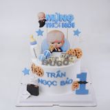  Bánh gặn tạo hình & topper chủ đề Baby Boss - Bánh kem sinh nhật Đà Nẵng 