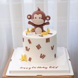  Bánh nặn tạo hình con khỉ 