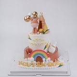  Bánh nặn tạo hình con trâu, cái lều - Bánh kem sinh nhật Đà Nẵng 