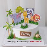  Bánh gắn topper con vật 