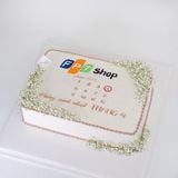  Bánh vẽ logo công ty - bánh kem công ty Đà Nẵng 