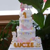  Bánh nặn tạo hình chủ đề bé gái - Bánh kem sinh nhật Đà Nẵng 