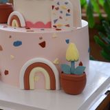  Bánh nặn tạo hình chủ đề bé gái - Bánh kem sinh nhật Đà Nẵng 