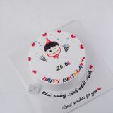  Bánh vẽ mặt bé trai - Bánh kem sinh nhật Đà Nẵng 