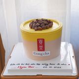  Bánh kem tạo hình ly trà sữa Gongcha 