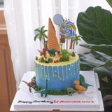  Bánh gắn tượng tarzan, khủng long 