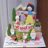  Bánh nặn tạo hình Bạch Tuyết và bảy chú lùn 